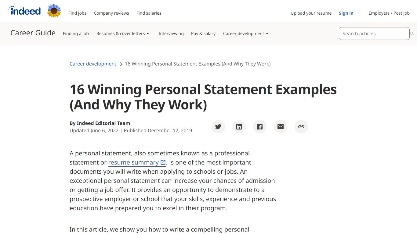 16 Winning Personal Statement Examples (And Why They Work)